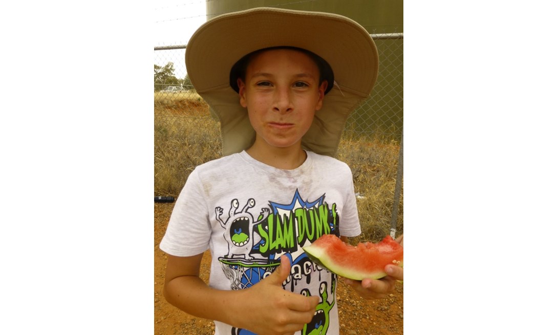 I'd give the watermelon two thumbs up - but I'm not letting go for anyone!!